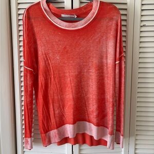 Mersea Red Crew Neck Sweater